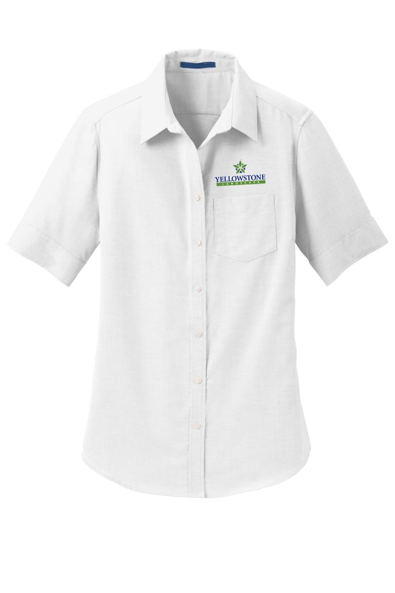 Port Authority Management Short Sleeve Button Up – Ladies – Yellowstone ...