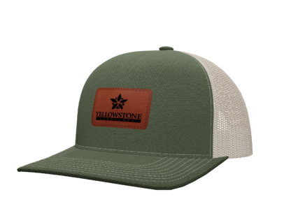 Leather Patch Trucker Cap