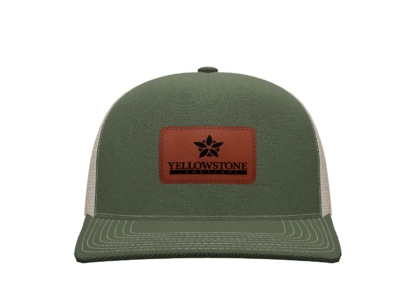 Leather Patch Trucker Cap - Image 2