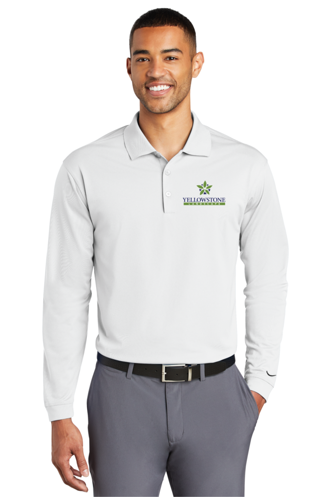 Nike Long Sleeve Dri FIT Stretch Tech Polo Yellowstone Landscape Apparel nike-long-sleeve-dri-fit-stretch-tech-polo-yellowstone-landscape-apparel