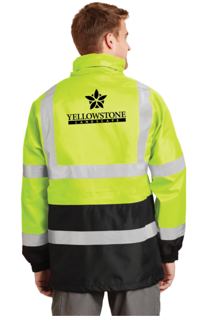 Neon Hooded Heavy Parka - Image 2