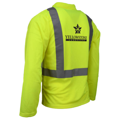 Radians ST22 Class 2 High Visibility Safety Long Sleeve Polo - Image 2